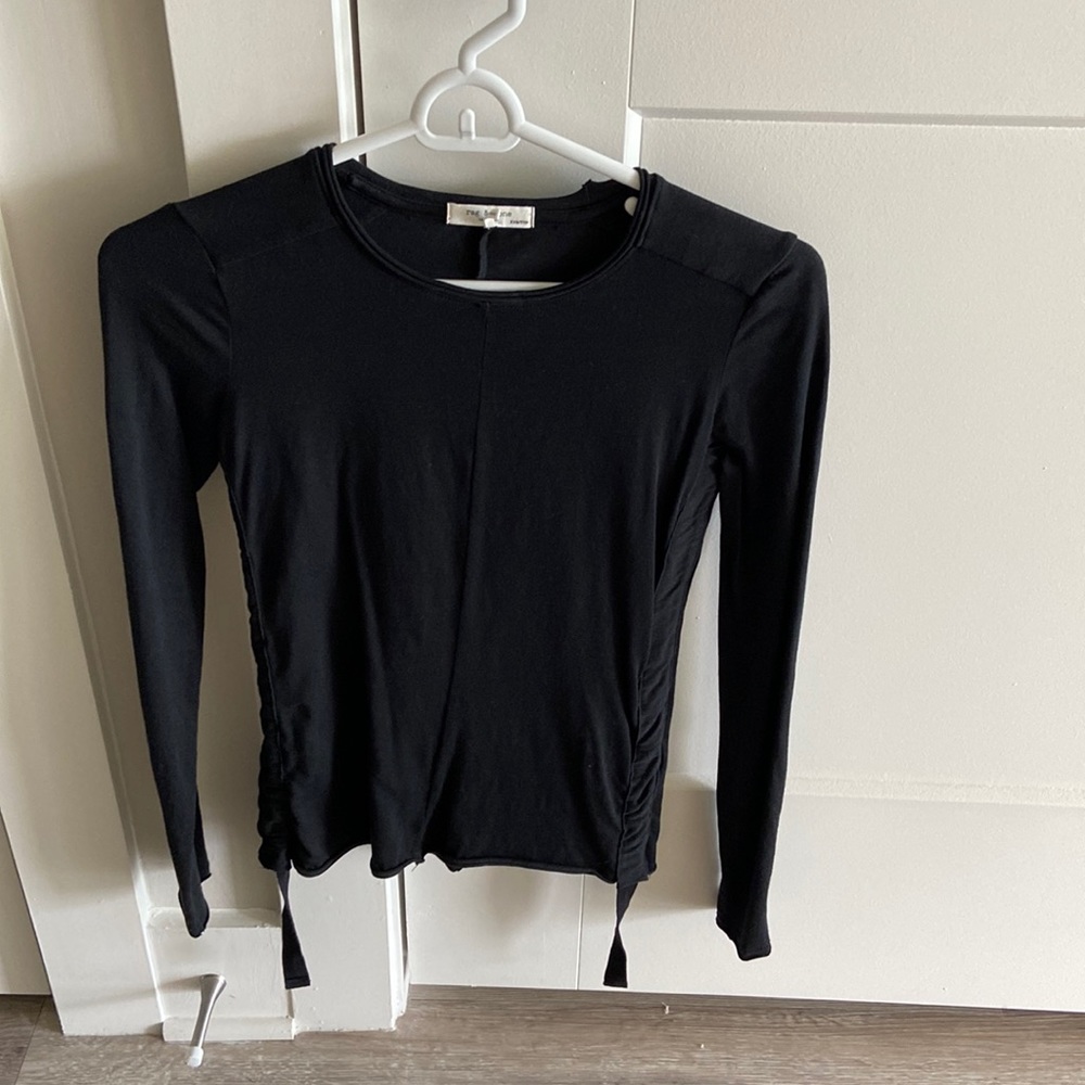 Long sleeve black top